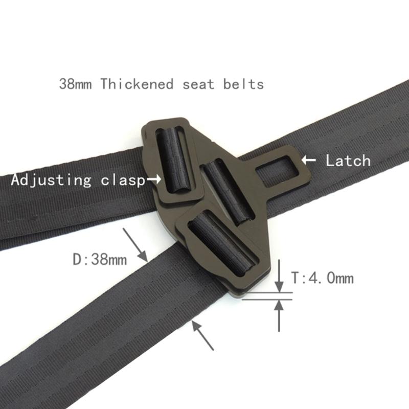 Safety Seat Restraint Mount Latches Interface Bracket Replacement Mount Kit