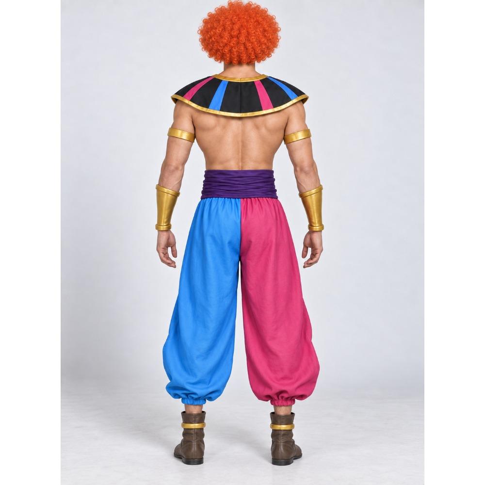 Dragon Ball Super Belmod Cosplay Kompletní klaunský oblek, Halloweenský kostým Ničitele z Universe 11