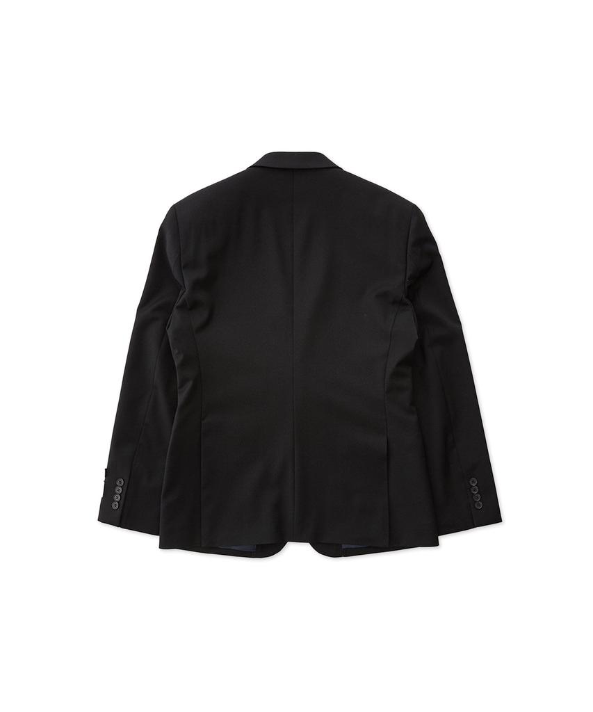 Stco Wool Four-Way Stretch Essential Suit Jacket Black (Slim Fit)_Ssjuz11Ssb