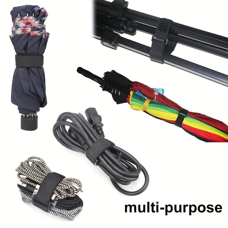 5/10Pcs Reusable Hook and Loop Straps Fastening Cable Ties Cable Straps Nylon Securing Wire Cord Ties Organizer Fastener Tape
