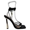 Womens/Ladies Leather Formal Stiletto Heel Sandals