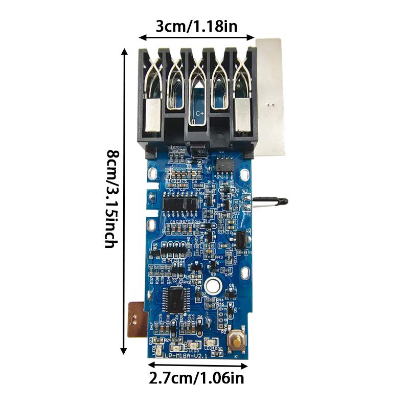 For M18 5S2P Lithium Battery Case Storage Box PCB for Milwaukee 18V Li-ion Battery Charging Protection Circuit Board Housings