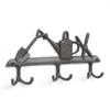 Vintage European Style Wall Mounted Key Hook Classic Retro Aesthetic Decorative Charm Decorative Wall Hanging Organizer