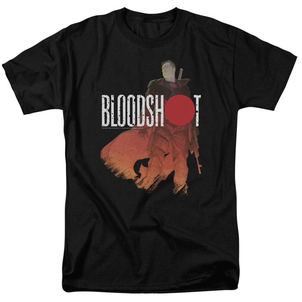 Bloodshot Taking Aim T Shirt Licensed Comic Book Tee Black S