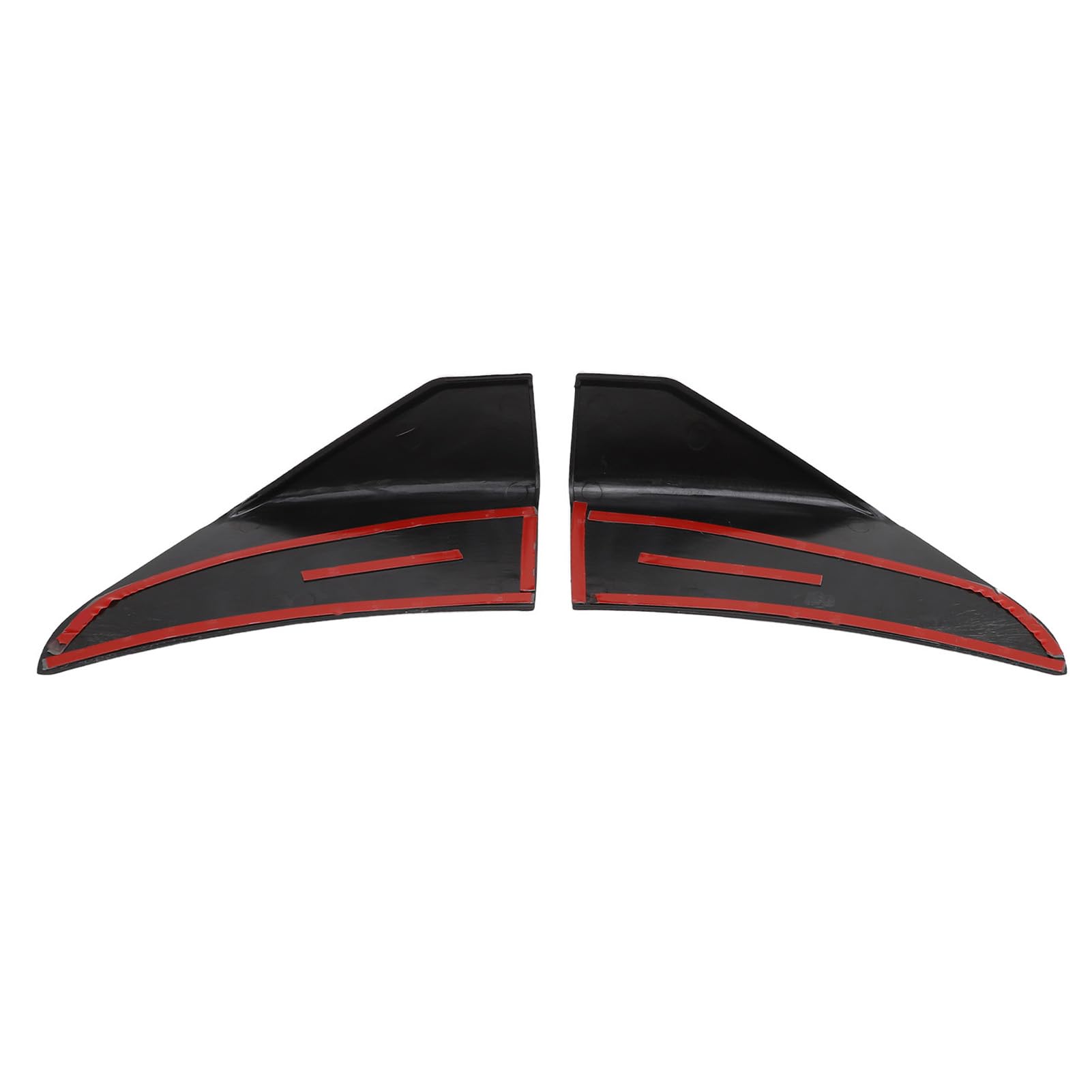 

Front Bumper Lip Corner Splitter, Pair of Side Winglets, Aerodynamic ABS Material for Car Front Bumpers