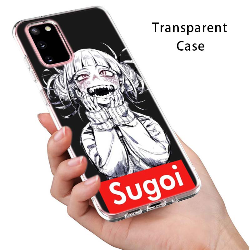 Sugoi Senpai Anime Waifu For Samsung Galaxy S22 Pro S21 S20 FE Ultra S10 S10E Lite S9 S8 Plus S7 S6 Edge Soft Phone Case
