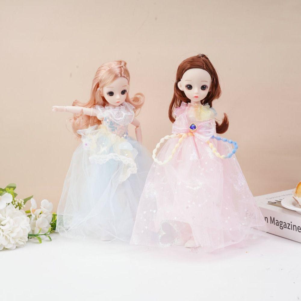 with Wig Make Up Princess Dress Up BJD Dolls Princess Makeup Ball Joint Doll  Birthday Gift