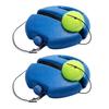 1/2Pcs Tennis Trainer with String Ball, Portable Tennis Solo Practice Rebounder, Tennis Ball Training Equipment for Beginner