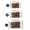 1pc Parrot Hideaway Swing Toy Wood Bendy Long Suspension Bridge Ladder Toys for Pet Hamster Climbing Chews Toys Cage Hanging Toy