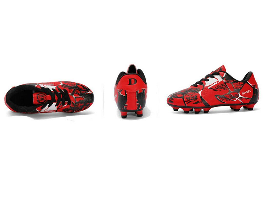 New Unisex Outdoor Soccer Shoes for Kids and Teens - Long Stud, Trendy Design for Students
