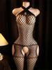 Sexy Adult Open Crotch Body Stocking Erotic Lingerie One Piece Bodysuit Porn Sleeveless Underwear Women Crotchless Bodystockings