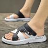 Men's Sandals, Summer New Style, Non Slip, Lightweight and Cool Slippers for Outdoor Wear, Casual Beach Vacation Slippers