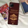 Bulgaria Flag Passport Case For Samsung Galaxy A52 A32 A12 A51 A71 A53 A33 A23 A13 A52S A14 A34 A54 A50 A70 Cover