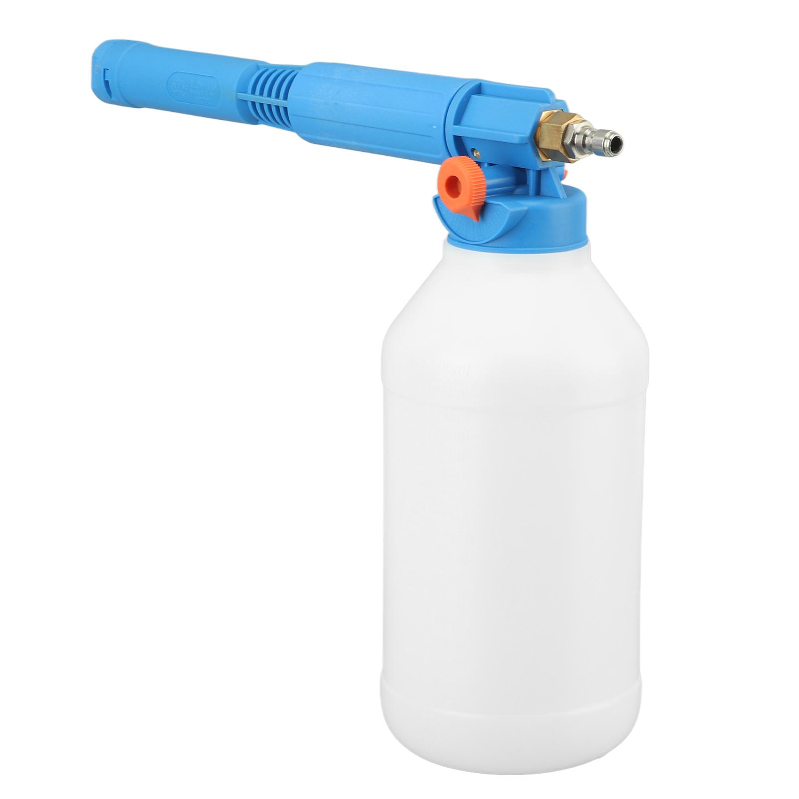 Handheld Pressure Foam Sprayer 1Celsius4 Inch Quick Plug 2000ML Pressure Watering Can Foam Sprayer for Yard Garden Car