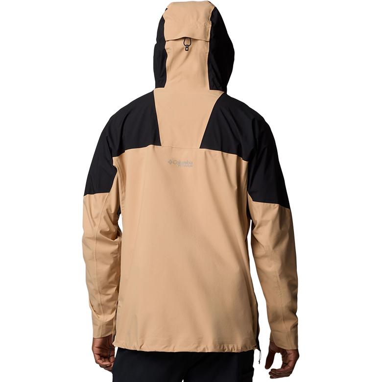Columbia Hiking Waterproof And Windproof To Keep Warm Windbreaker Jacket Men's Khaki WE0180-262