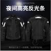 Netz Motorrad Fahrjacke Herren Damen Atmungsaktiv Aufprallschutz Biker Ausrüstung Mit Reflektierenden Streifen