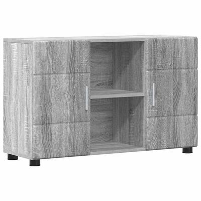 Sideboard with Shelf FLORIN Grey Sonoma 88.5 X 30.5 X 55.5 Cm