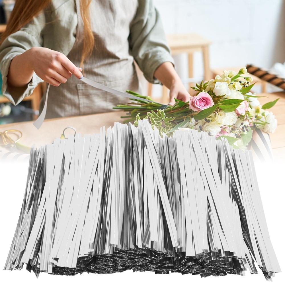 3200PCS PET Ties 10cm for Brd Bag Packaging Lolipop Dessert Sling