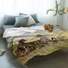 Wild Animal Cheetah Flannel Fleece Bed Blanket Bedspread Bed Cover Soft Lightweight Warm Cozy Throw Blanket Twin Queen King Size