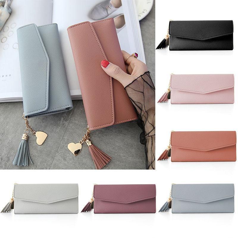 Fashion Lady Women Leather Clutch Wallet Long Card Holder Case Purse New Handbag