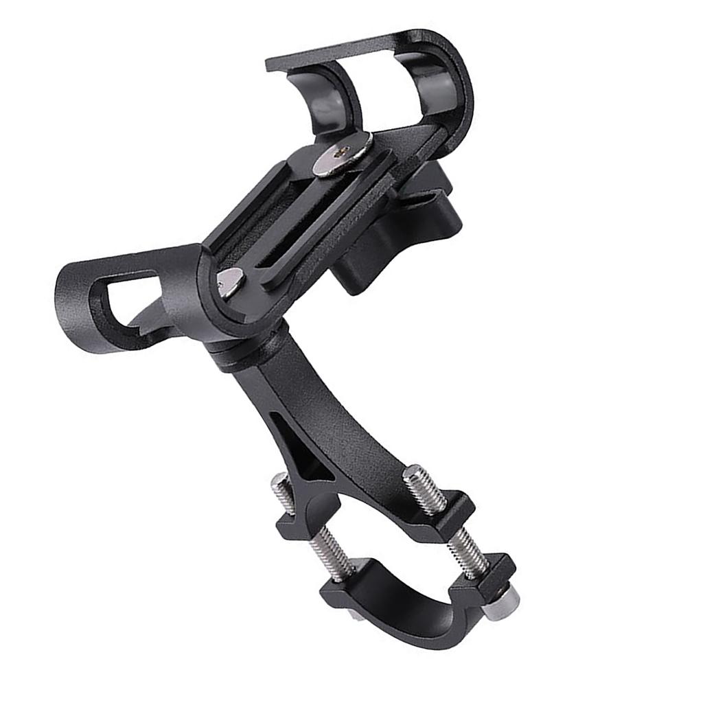 Bike Phone Mount Universal 360 Degree Rotatable Aluminum Alloy Cycling Mobile Holder
