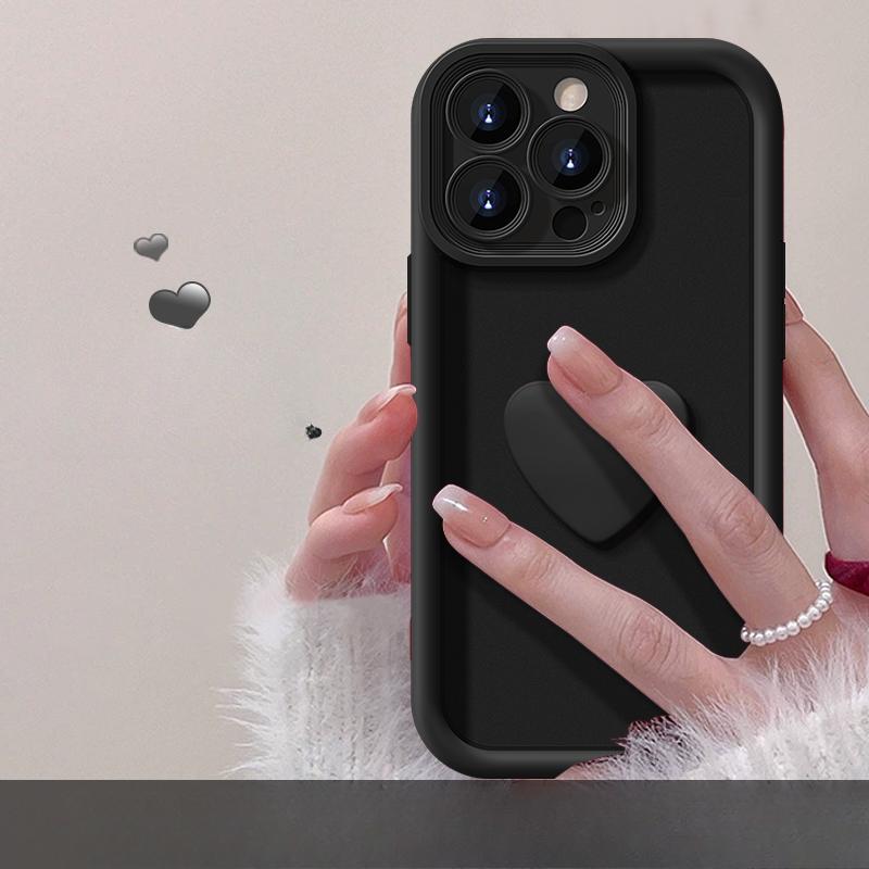 

Подходит для чехла для мобильного телефона Apple 15promax iPhone 13/14 Красная кукла-сердечко 11/12 Матовый силикон XS Мягкий iPhone 6s Plus