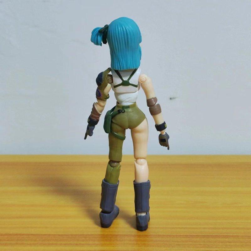 SHFiguarts Dragon Ball Shf Bulma Action Figure Articolata da Collezione Modello Anime in PVC L'Inizio dell'Avventura Per Collezionisti