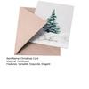 1/20Pcs Christmas Cards with Envelopes Watercolor Design Merry Christmas Greeting Cards Holiday