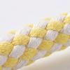 Dog Rope Chew Toy Squeaky Spiky Ball Cotton Rope Puppy Teething Toy Interactive Tug-of-War Toy Toy for Small And Medium Dogs Teeth Cleaning