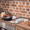 Glass Cutting Board 2X 30X52 Vegetables