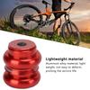 Viaron 34mm Bike Headset Double Bearings Bicycle Front Fork Stem Headset for Mountain Road BikeRed