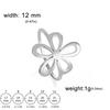 LIKGREAT Stainless Steel Daisy Flower Ring Women Gold Color Aesthetic Bohemian Finger Ring Wedding Engagement Jewelry Gift