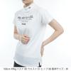 Shirt and Golf Innerwear LL [Pin Apparel] Women's Short-sleeved High-neck (logo Print, Moisture-wicking Quick-drying) / / 622-3168300 030_White