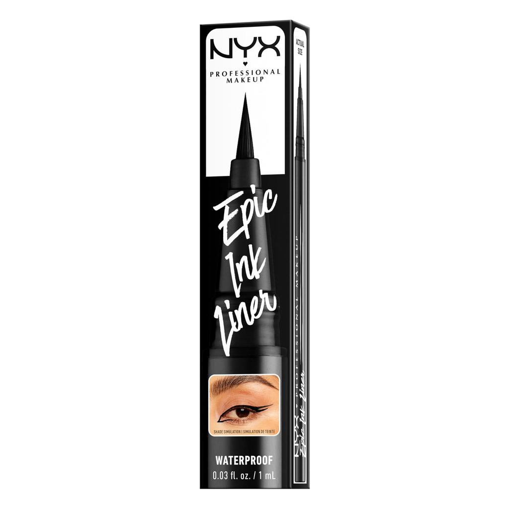 NYX Professional Makeup Epic Ink Liner 01 Color - Black Liquid Eyeliner