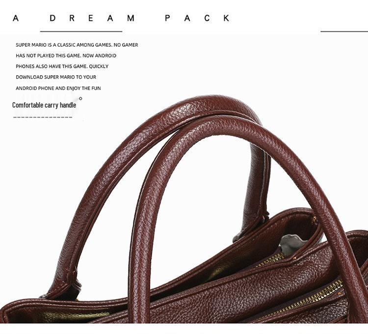 2025 Stylish Handbag for Women: Versatile Single Shoulder Bag for Moms