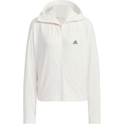 Knit UPF Jacket Solid Color Casual Sun Protection Hooded Jacket Women Jacket Pink White JJ1336