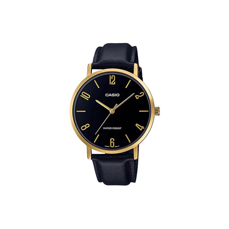 CASIO Men Standard Series Black Watch MTP-VT01GL-1B2 MTP-VT01GL-1B2
