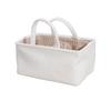 Multi Compartment Baby Basket Water Resistant Liner For Diapers And Accessories