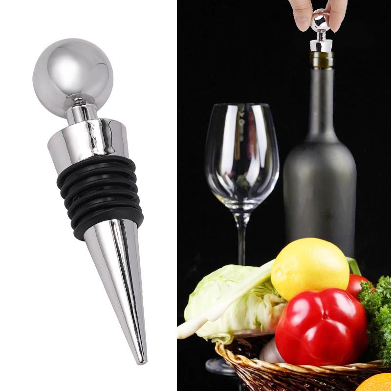 Bottle Stopper Wine Storage Twist Cap Plug Reusable Vacuum Sealed Bottle Cap Champagne Stopper Wine Gifts Bar Tools 7