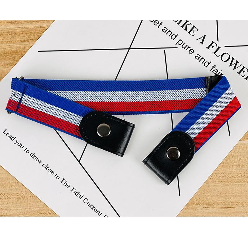 Lazy Belt Womens Versatile Decorative Elastic Adjustable Nohole Strap
