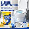 Toilet Bowl Cleaner Tablet Osmanthus Scent, In-Tank Deodorizing Block, Deep Clean Anti Limescale, Long Lasting Fresh Fragrance B