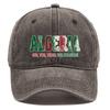 Algeria Flag Printed Snapback Baseball Cap Adjustable Sun Hat All Season Slouchy Trendy Sports Hat For Unisex Women Outdoor Cycling