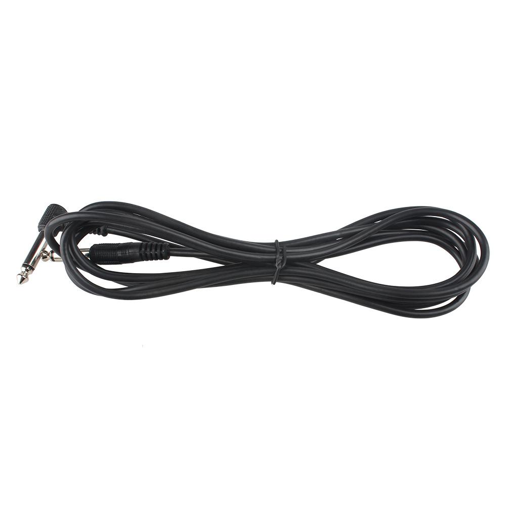 Guitar Cable 3M Connecting Cable for Electric Guitar Bass Keyboard Instrument Noise Reduction Audio Cable 6.35 Plugs 1/5/10 Pcs