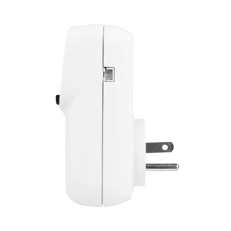 Controlled WiFi Thermostats Outlet with Timer Function & LED Indicates Programmable Socket for Indoor Appliances