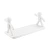 Space Saving Adhesive Shower Holders No Permanent Installation Bathroom Wall Storage Multifunctional Adhesive Wall Shelf