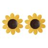 1/2/3 Sets Sunflower Refrigerator Magnet with Sealing Clips Snack Bread Food Storage Bag Sealer Clamp Fridge Accessories Kitchen Gadgets