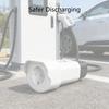 Adattatore di ricarica per veicoli elettrici da Tipo 2 a UK con display di tensione e pulsante di spegnimento per scooter elettrici e protezione migliorata