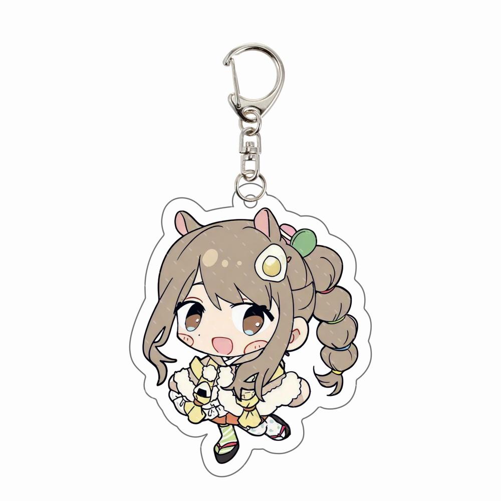 

Anime Cosmic Princess Kaguya Keychains Acrylic Pendant Car Key Chain yachiyo runami kaguya iroha sakayori Fans Gifts Accessories 6 cm