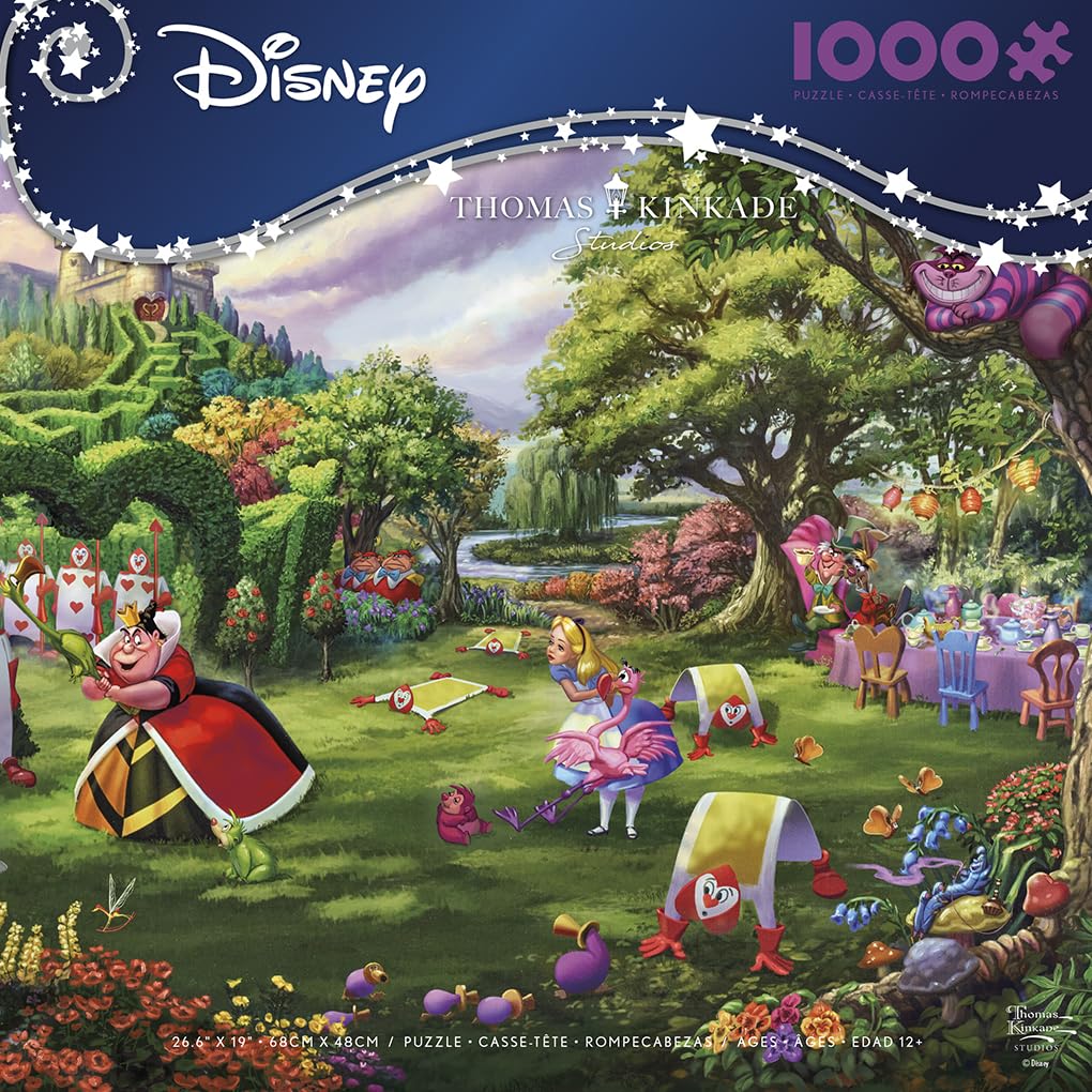 Puzzle Ceaco Thomas Kinkade Disney Královna srdcí 1000 dílků - - - -