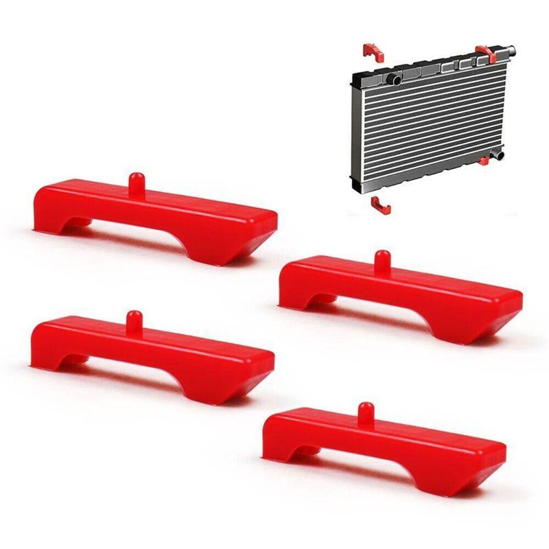 Rubber Radiator ulator Pads, Radiator Support Bushings Replacement Accessories Fits For Chevy 73-87 C10 Caprice
